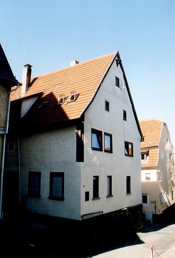 Das Haus des Betsaales (Synagoge) in Walldürn  (September 2003)