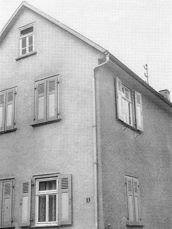 Former synagogue in Wieseck