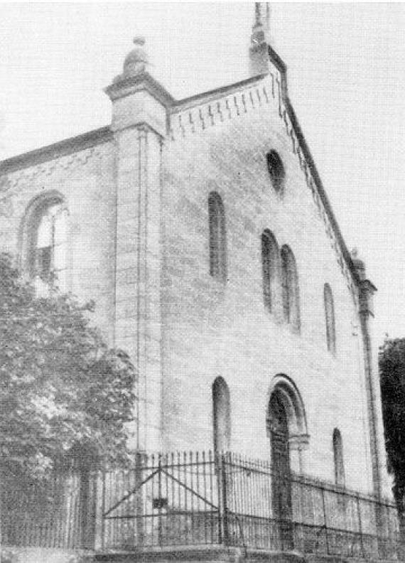 Die Synagoge in Wolfhagen (vor 1938)