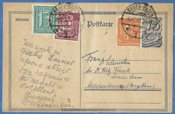 Historische Postkarte