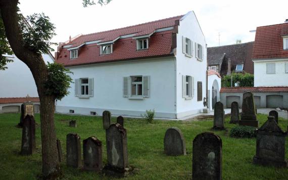 House at the cemetery