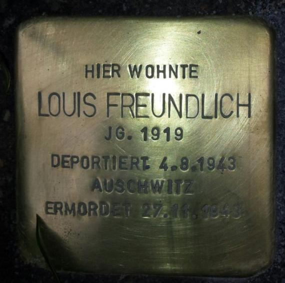Stolperstein Louis FREUNDLICH