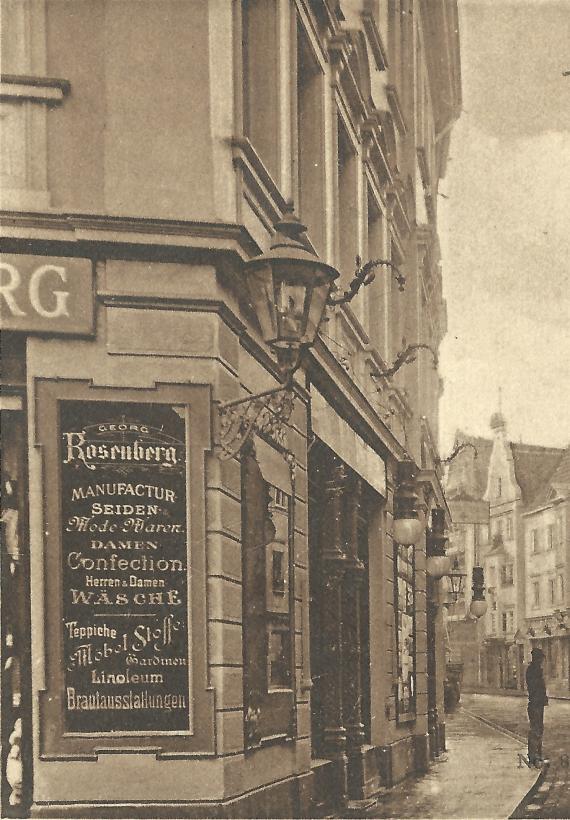 Manufactured goods store Georg Rosenberg