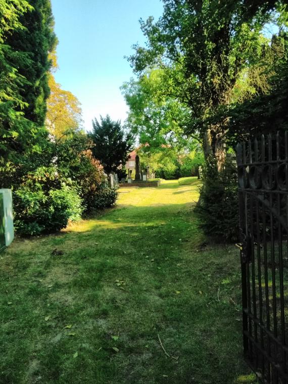 Eingang zum alten Jüdischen Friedhof 