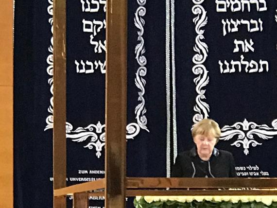 Festrede von Angela Merkel beim Festakt der Ohel-Jakob-Synagoge