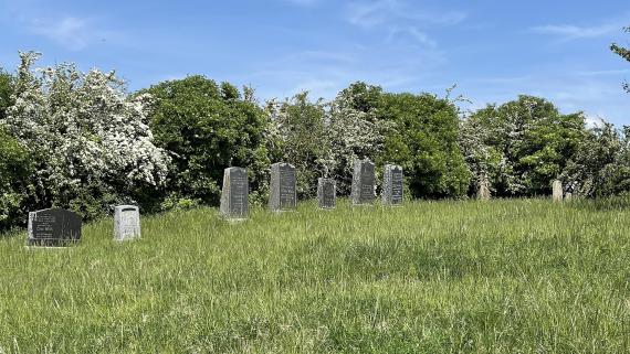 BAD KREUZNACH PLANIG MEMORIAL ZONE JEWISH CEMETERY PICTURE 11