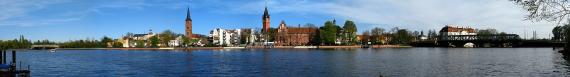 Berlin-Köpenick - Dahmeufer Old Town Panorama