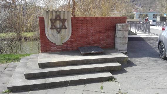 Denkmal für die zerstörte Synagoge