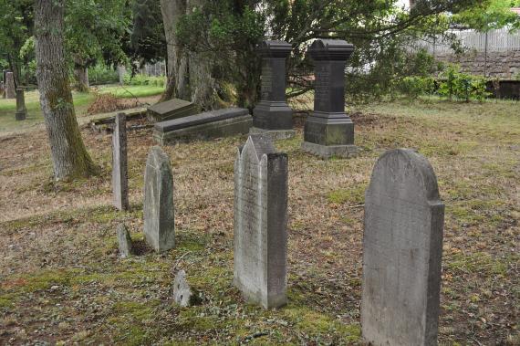 Falkenstein, Jewish cemetery, graves 2