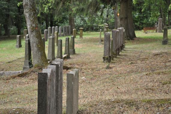 Falkenstein, Jewish cemetery, graves 3