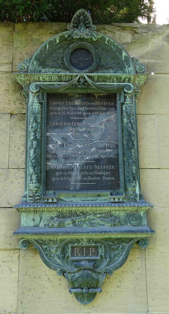 Grab von Ernst Eberhard von Seyffer