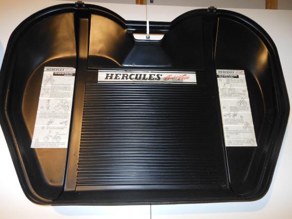 Koffer zum Verstauen des Hercules Auto Velo