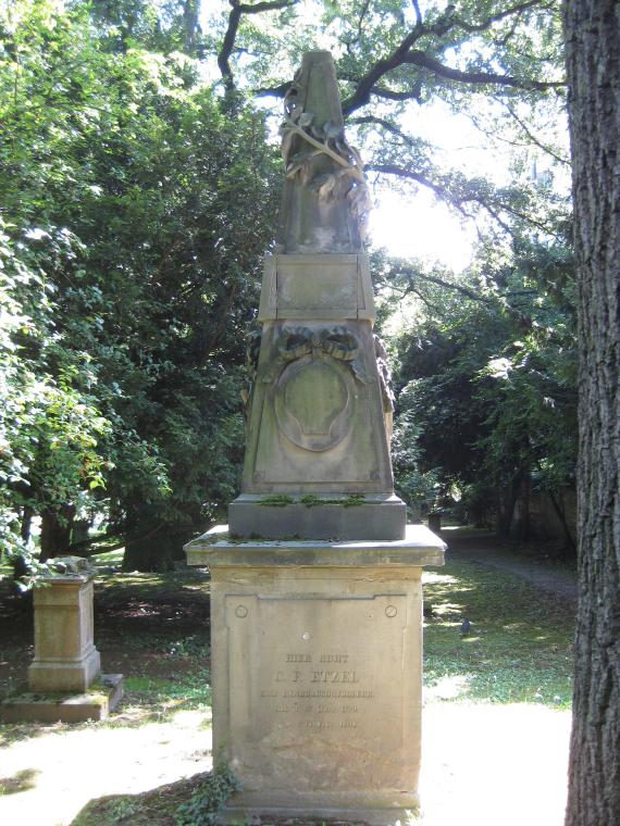 Hoppenlaufriedhof, Gottlieb Christian Eberhard von Etzel