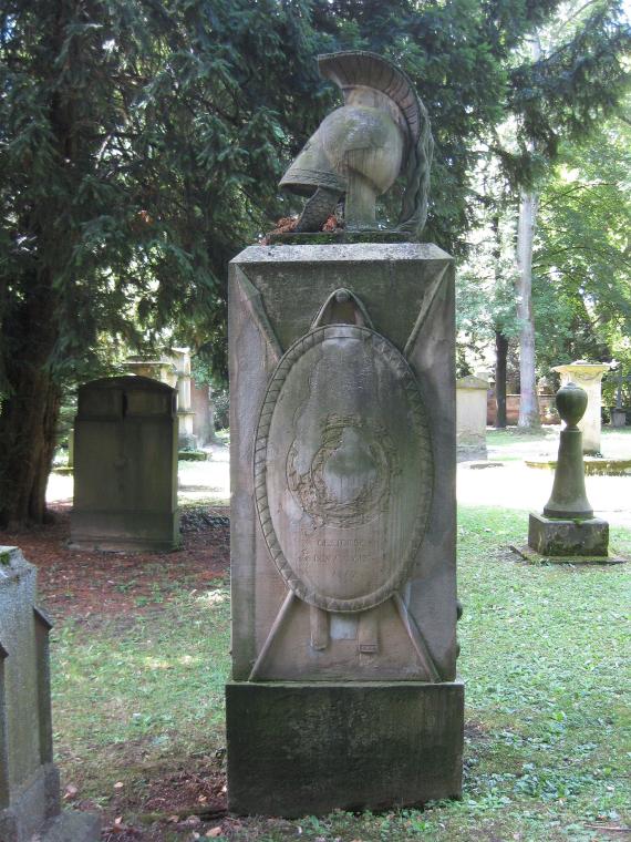 Hoppenlaufriedhof, Johann Andreas von Hügel