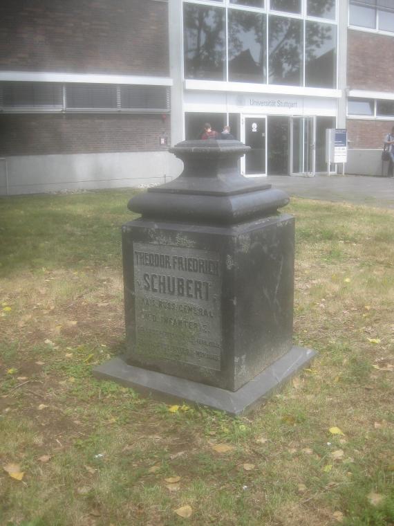 Hoppenlaufriedhof, Theodor Friedrich Schubert