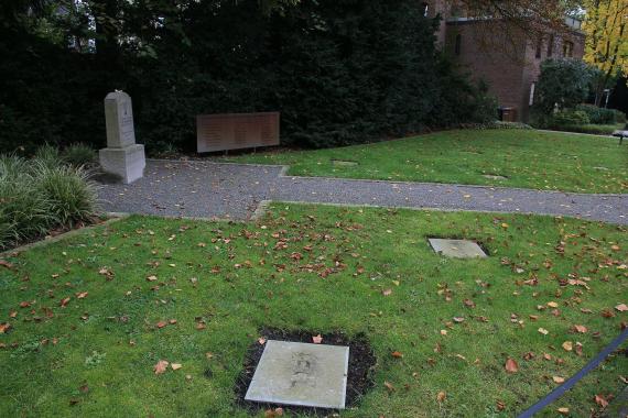 Der ehemalige jüdische Friedhof an der Werdener Straße (2015)