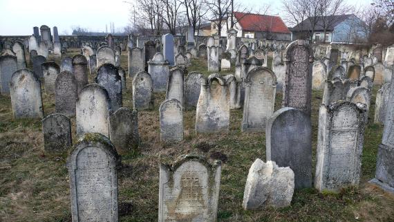 Gravestone area