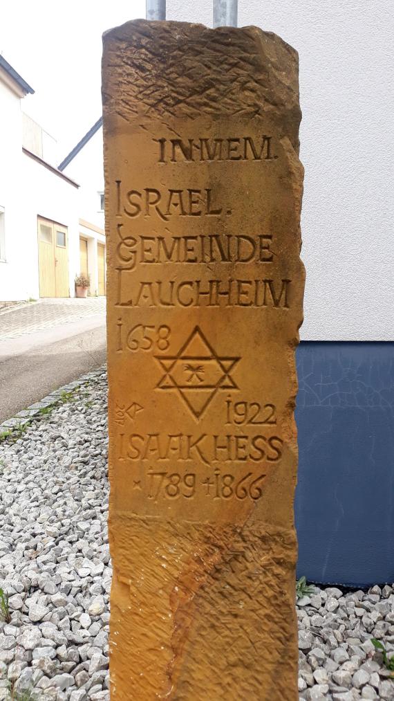 Gedenkstele in Lauchheim