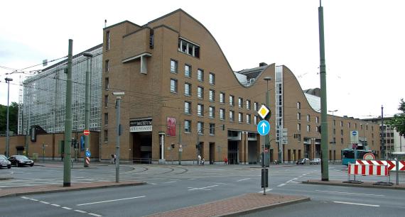 Das Verwaltungsgebäude, in dem sich das Museum Judengasse befindet