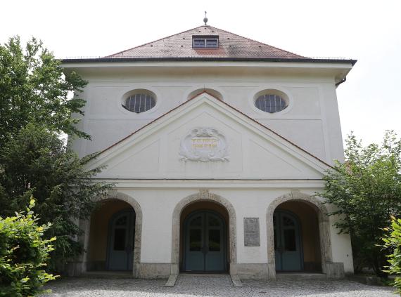 Exterior view of Beit Tefilah (House of Prayer)