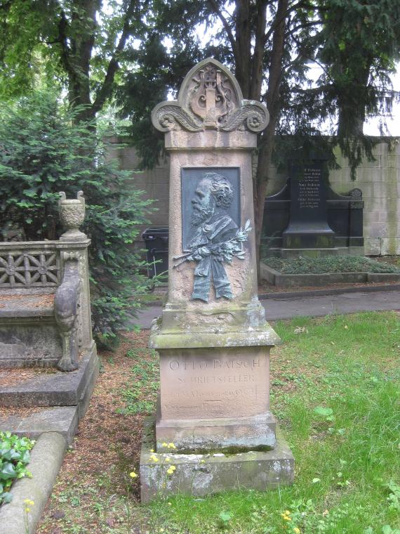 Otto Baisch, Grab auf dem Pragfriedhof