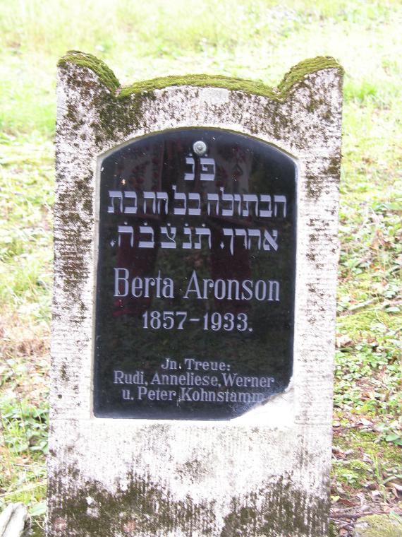 SH104477Berta Aronson, 1857-1933