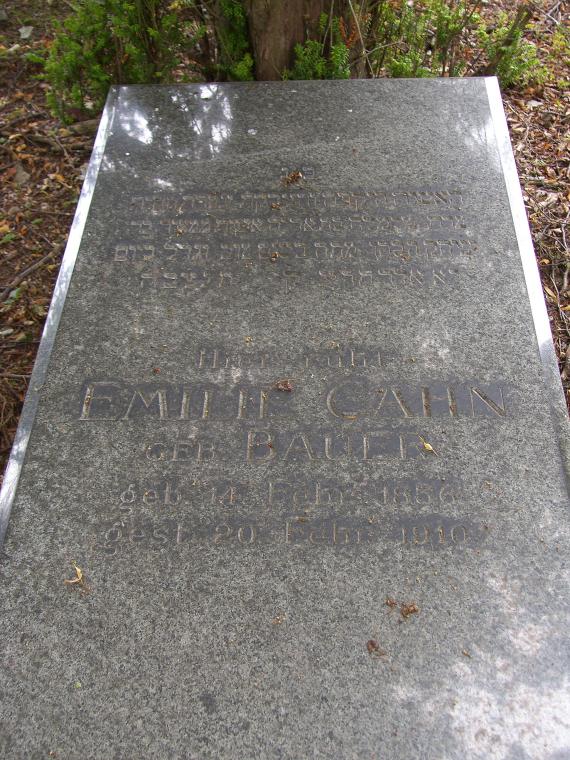 SH104489Emilie Cahn nee Bauer