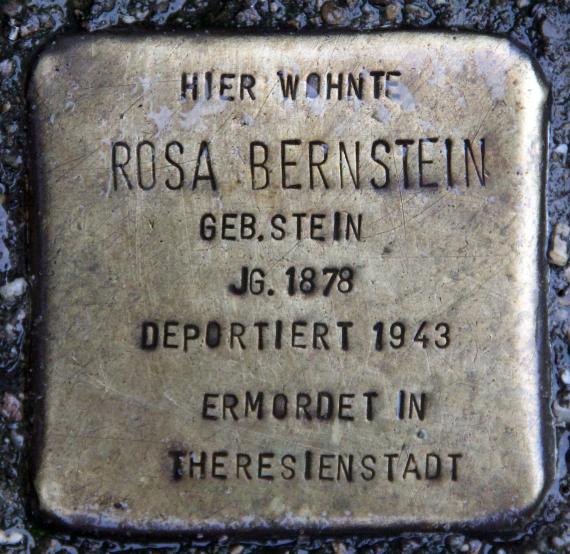 Stolperstein Alt-Köpenick 18 (Köpen) Rosa Bernstein