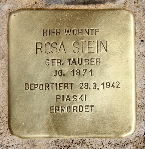 Stumbling Stone Bozener Str 17 (Schön) Rosa Stein