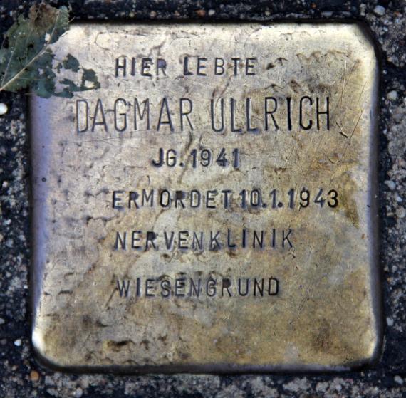 Stumbling Stone Eichborndamm 238 (Wittn) Dagmar Ullrich