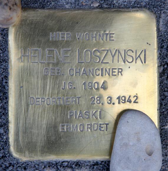 Stolperstein Gormannstr 5 (Mitte) Helene Loszynski