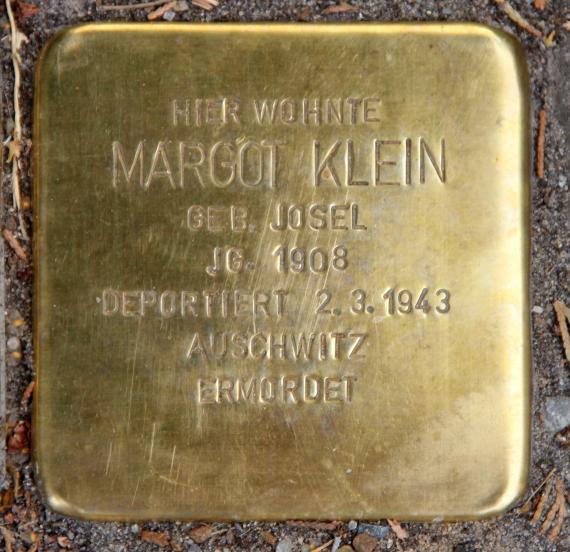 Stolperstein Große-Leege-Str 45a (Ahohs) Margot Klein