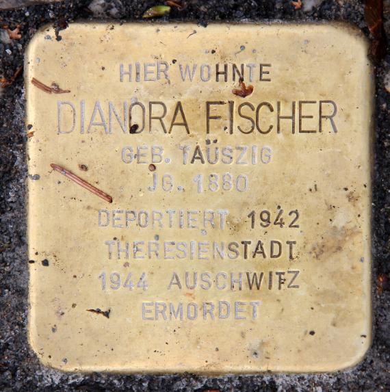 Stolperstein Heilbronner Str 8 (Schön) Dianora Fischer