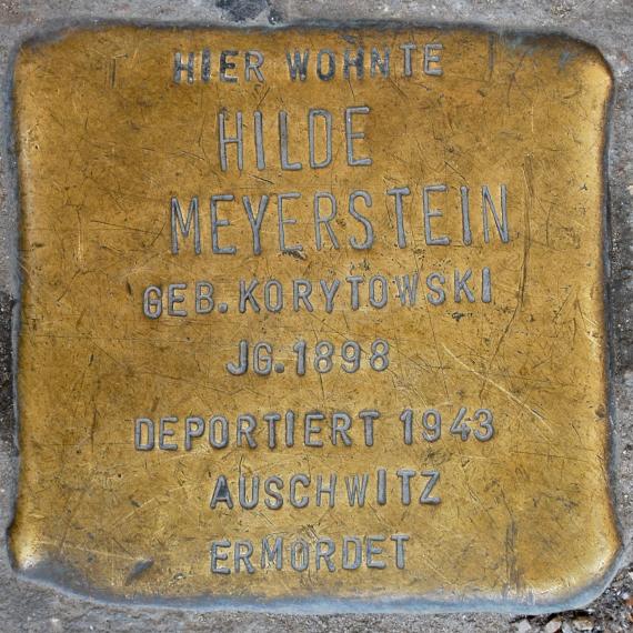 Stolperstein Hilde Meyerstein Müllerstraße 28 0071