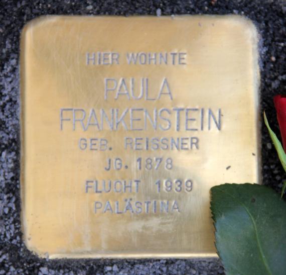 Stolperstein Kolonnenstr 12 (Schön) Paula Frankenstein