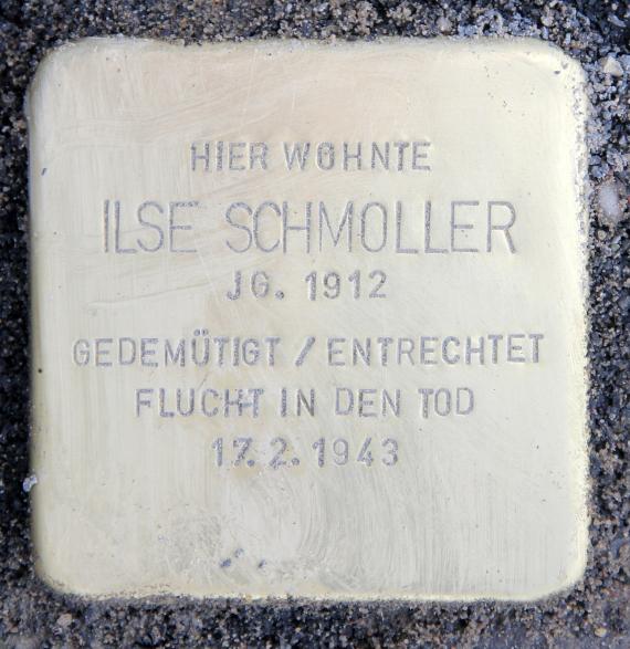 Stolperstein Lützowstr 72 (Tierg) Ilse Schmoller