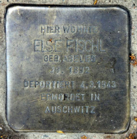 Stolperstein Mädewalder Weg 37 (Kauld) Else Fischl