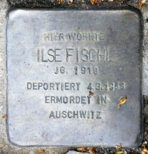 Stolperstein Mädewalder Weg 37 (Kauld) Ilse Fischl