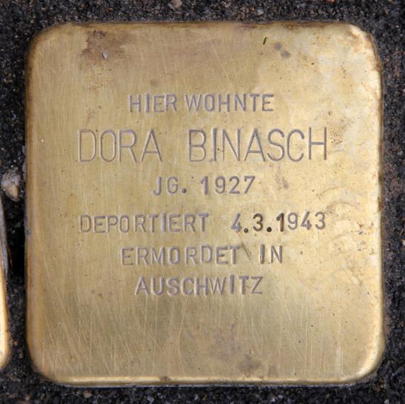 Stolperstein Prenzlauer Promenade 178 (Panko) Dora Binasch