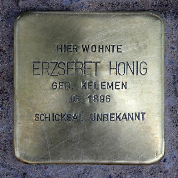 Stolperstein Rosenthaler Str 56 (Mitte) Erzsebet Honig