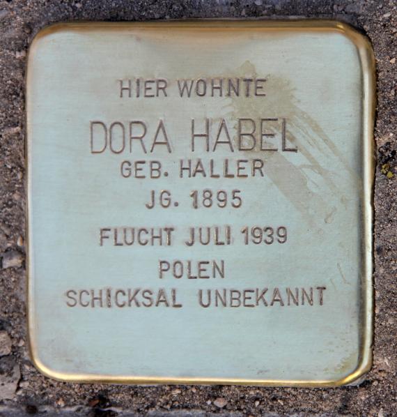 Stolperstein Torstr 150 (Mitte) Dora Habel