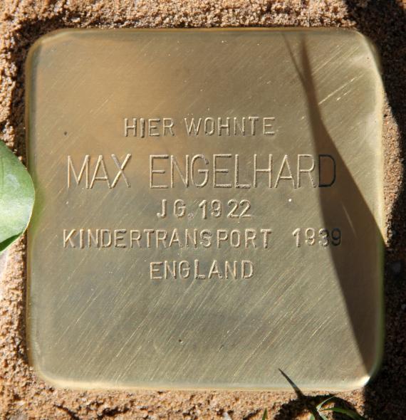 Stolperstein Torstr 89 (Prenz) Max Engelhard