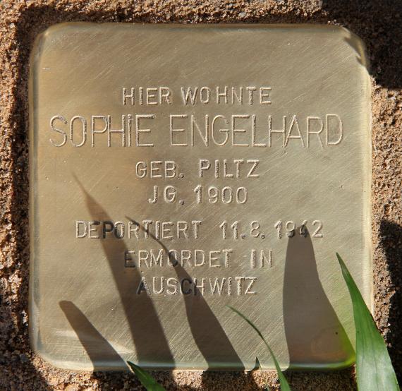 Stolperstein Torstr 89 (Prenz) Sophie Engelhard
