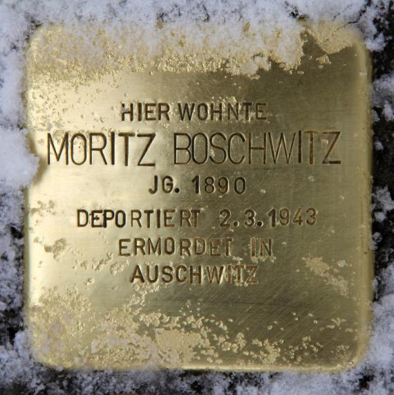 Stolperstein Winsstr 16 (Prenz) Moritz Boschwitz