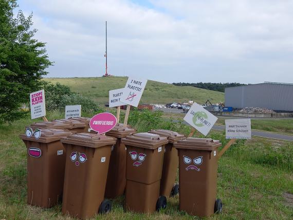 Summer party at the waste management center (beginning of June)