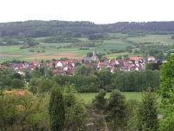 Blick auf Allendorf vom Ziegenberg