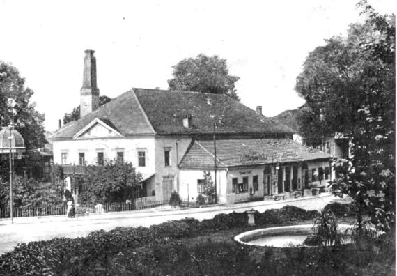 Spa theater Comödienhaus Bad Liebenstein around 1900