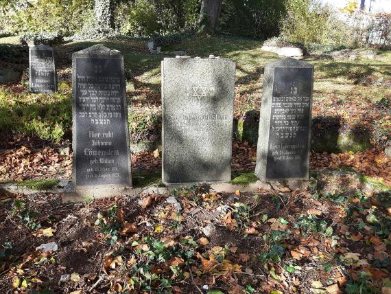 Jüdischer Friedhof, Teilansicht (2018)