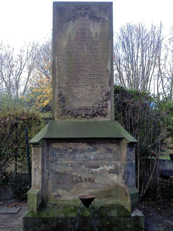 Memorial to the dead of the Franco-Prussian War of 1870/1871
