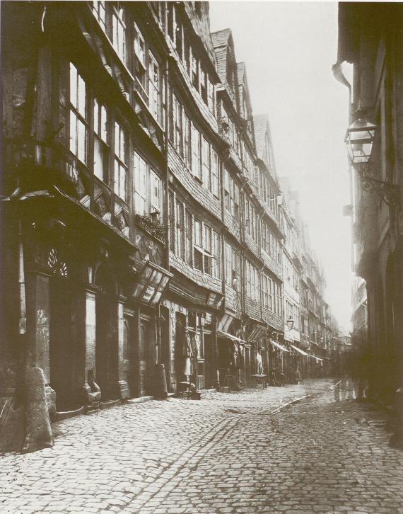 Frankfurter Judengasse um 1868